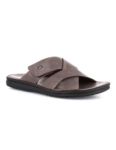 Grunland Lapo ciabatta comfort in pelle